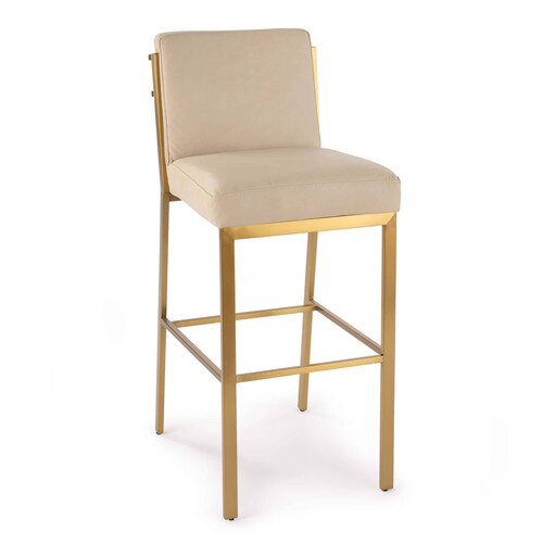 Chantal Leather Bar Stool